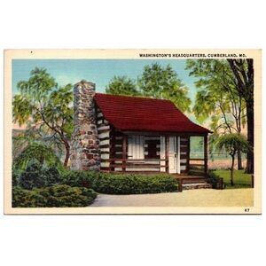 Washington’s Headquarters Cumberland Maryland Postcards